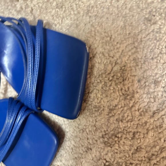 ZARA BLUE SANDALS - Picture 2 of 4
